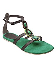 Emotion Beaded Sandals E Fit