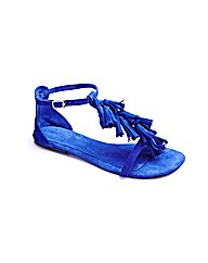 Joe Browns Fringe Sandals EEE Fit