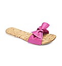 Simply Be Bow Trim Sandal- E Fit