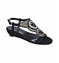 Joe Browns Beaded Wedge Sandals E Fit