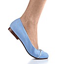 Heavenly Soles Comfort Bow Pumps E Fit