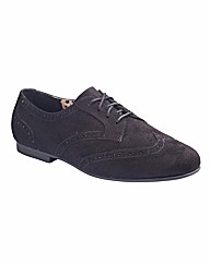 Heavenly Soles Brogue Pumps EEE Fit