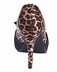 Simply Be Peep Toe Platform Shoes EEE