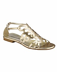 Simply Be Flat Sandals EEE Fit