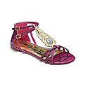 Simply Be Diamante Trim Sandal E Fit