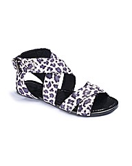 Simply Be Gladiator Sandals E Fit