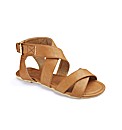 Simply Be Gladiator Sandals E Fit