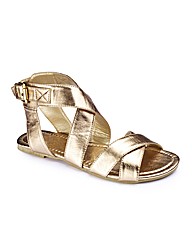 Simply Be Gladiator Sandals E Fit