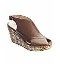 Emotion Slingback Wedge Shoes E Fit