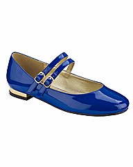 Marble Ink Mary Jane Ballerina Pumps E