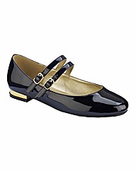 Marble Ink Mary Jane Ballerina Pump EEE