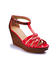 Anna Scholz Wedge Sandals E Fit