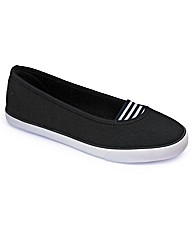 Simply Be Elasticated Pumps E Fit
