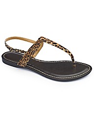 Simply Be Plain Toepost- EEE Fit