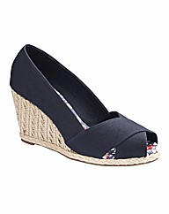 Simply Be Cross Over Wedges Shoes E Fit