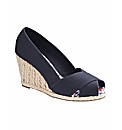 Simply Be Cross Over Wedges Shoes E Fit
