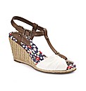 Simply Be T-Bar Wedge Sandals EEE Fit