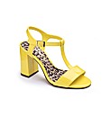 Simply Be Block Heel Sandals EEE Fit