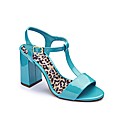 Simply Be Block Heel Sandals EEE Fit