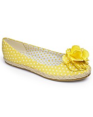 Simply Be Flower Ballerina E Fit