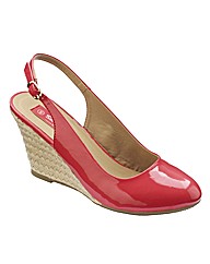 Simply Be Slingback Court Shoes EEE Fit