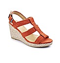 Simply Be T-Bar Wedge Sandals E Fit