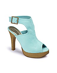 Grazia Peep Toe Platform Shoes EEE Fit