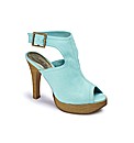 Grazia Peep Toe Platform Shoes EEE Fit