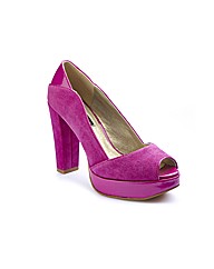 Anna Scholz Peep Toe Platform Shoes E