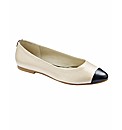 Jeffrey & Paula Flat Pointy Pumps E Fit