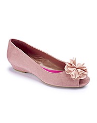 And Abigail Flower Open Toe Pumps E Fit