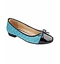 Natures Own Quilted Ballerina Pumps E
