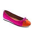 Simply Be Ballerina Pumps EEEEE Fit