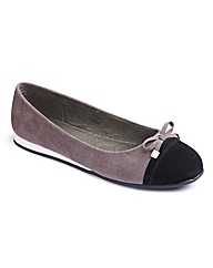 Simply Be Ballerina Pumps EEEEE Fit