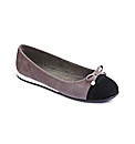 Simply Be Ballerina Pumps EEEEE Fit