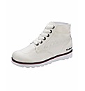 Kickers Canvas Ankle Boots