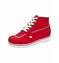 Kickers Canvas Ankle Boots