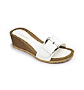 Buckle Wedge Footbed EEE Fit