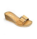 Cushion Walk Buckle Wedge Footbed E Fit