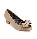 Simply Be Flared Heel Peep Toe EEE Fit