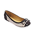 Dolcis Polka Dot Ballerinas D Fit
