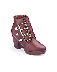 Buckle boots E Fit