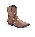 Studded Boots D Fit