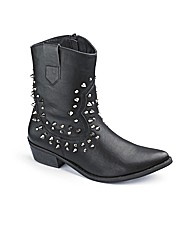 Studded Boots D Fit