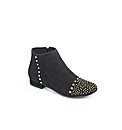 Studded Ankle boots E Fit