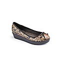 Wedge Shoes D Fit