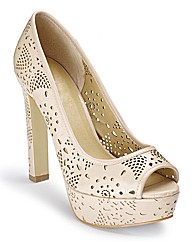 Cut Out Platform Shoes D Fit