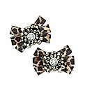 A List Leopard Shoe Clip