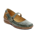 Padders Blue Buckled Mary Jane