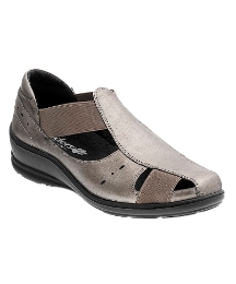 Padders Pewter Vivian Summer Casual Shoe